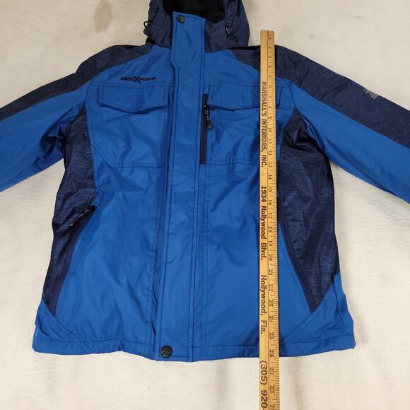 Zeroxposur Jacket Mens Sz Small Blue Cold Winter Ski Skiing Snow Snowboard Cool - Picture 4 of 16